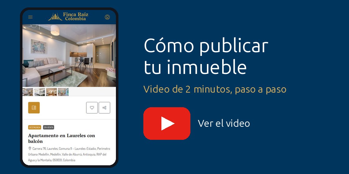 Video: cómo publicar tu inmueble en Finca Raíz Colombia